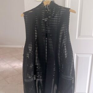 Interesting open weave/netting vest Brand new - never worn